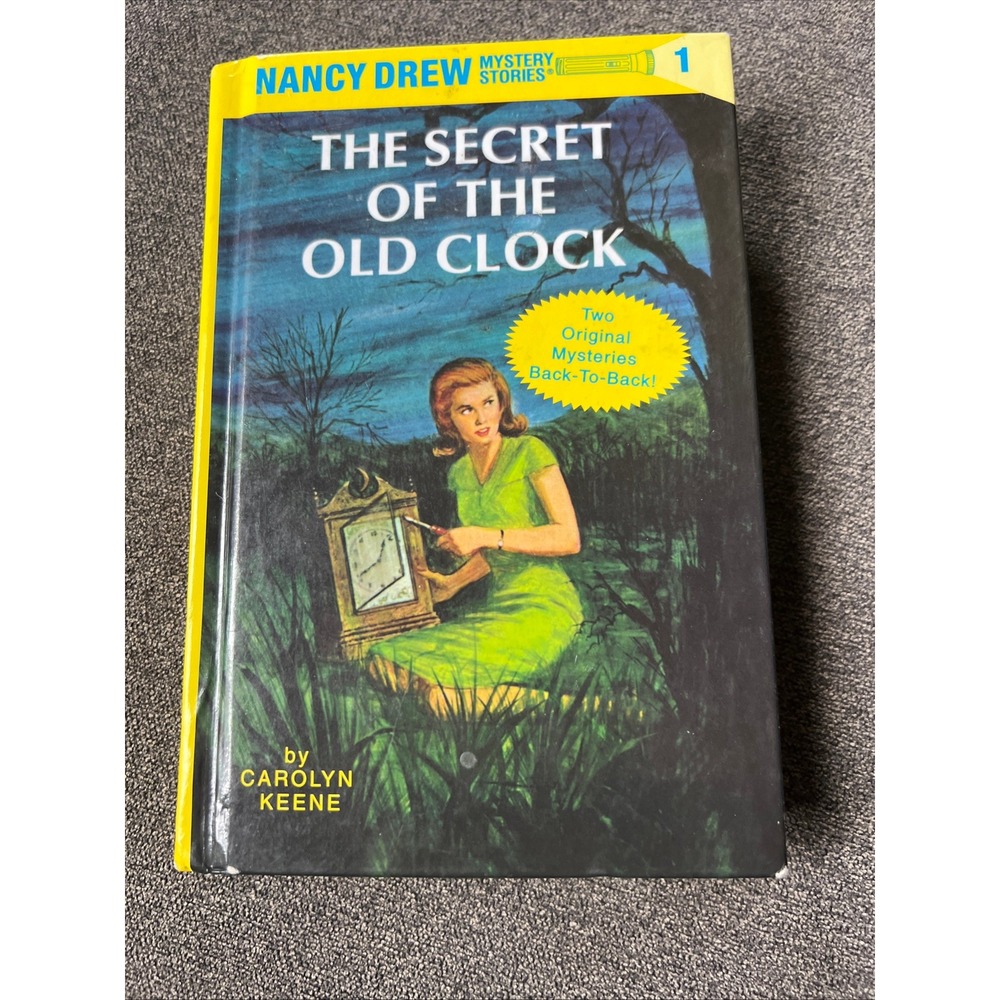 Nancy Drew Hardcover Book Kids OS Multi Secret of Old Clock Hidden Staircase 1 2